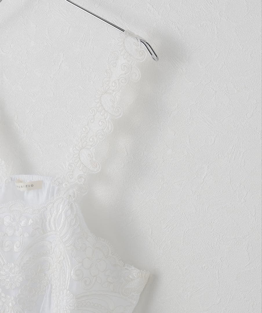 マウリツィオ ミコノス ガウン レースキャミソール