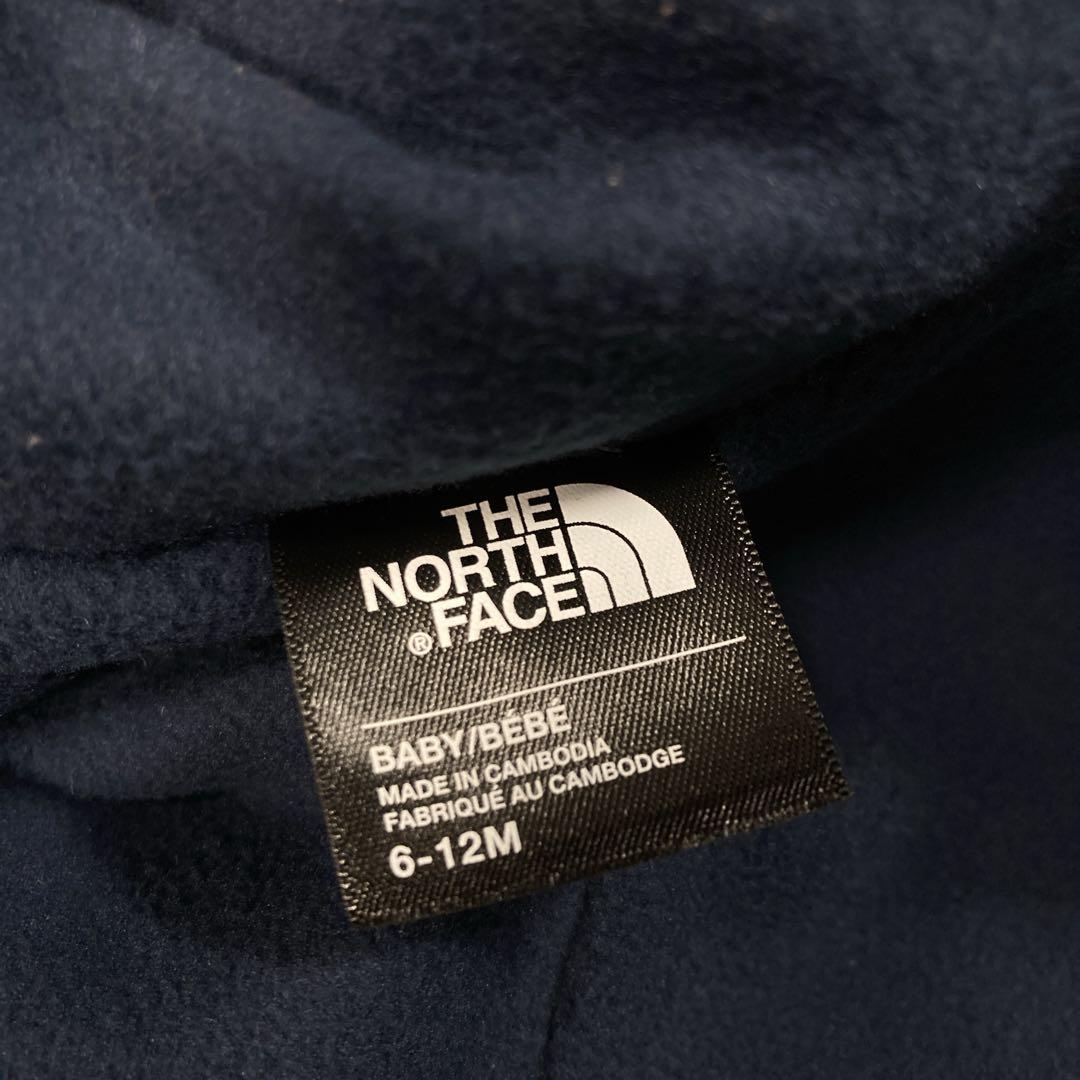 【新品】ノースフェイス　キッズ　ベビー　ロンパース　繋ぎ　防寒