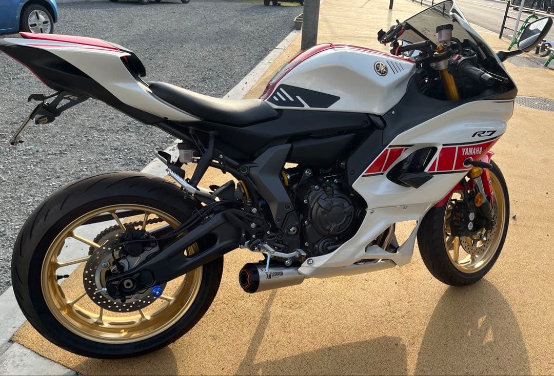 SCORPIONレッドパワー フルエキゾーストマフラー YZF R7