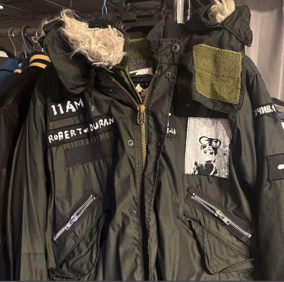 ブ*ン様 一点物 HELSINKI ANTIKLAFT AUTOBAHN モッズ