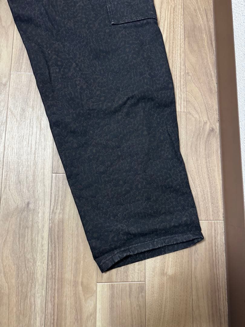 starteamスターチーム レオパードデニム 34