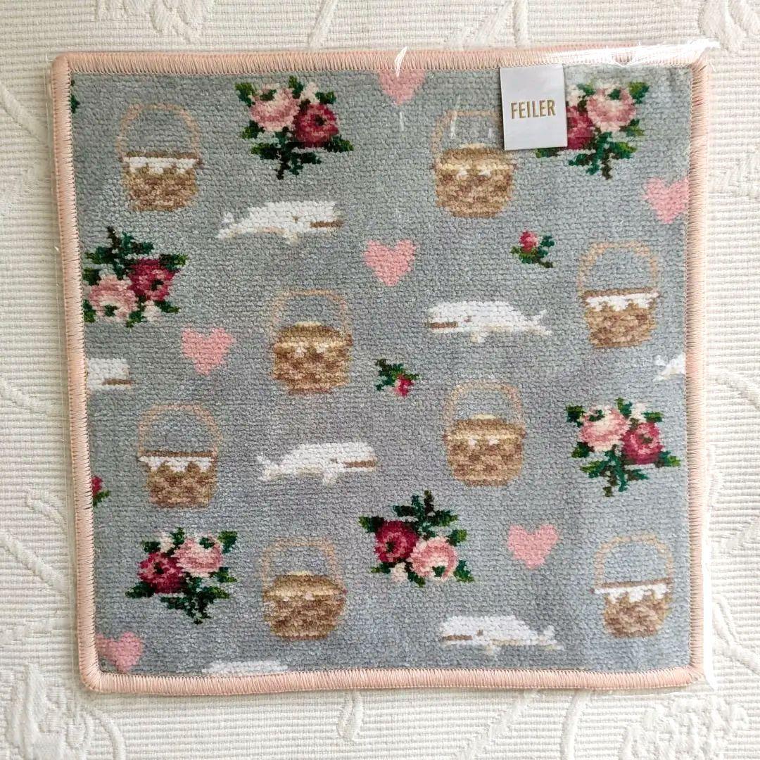 FEILER×NANTUCKET BASKET ROSEハンカチ2枚セット