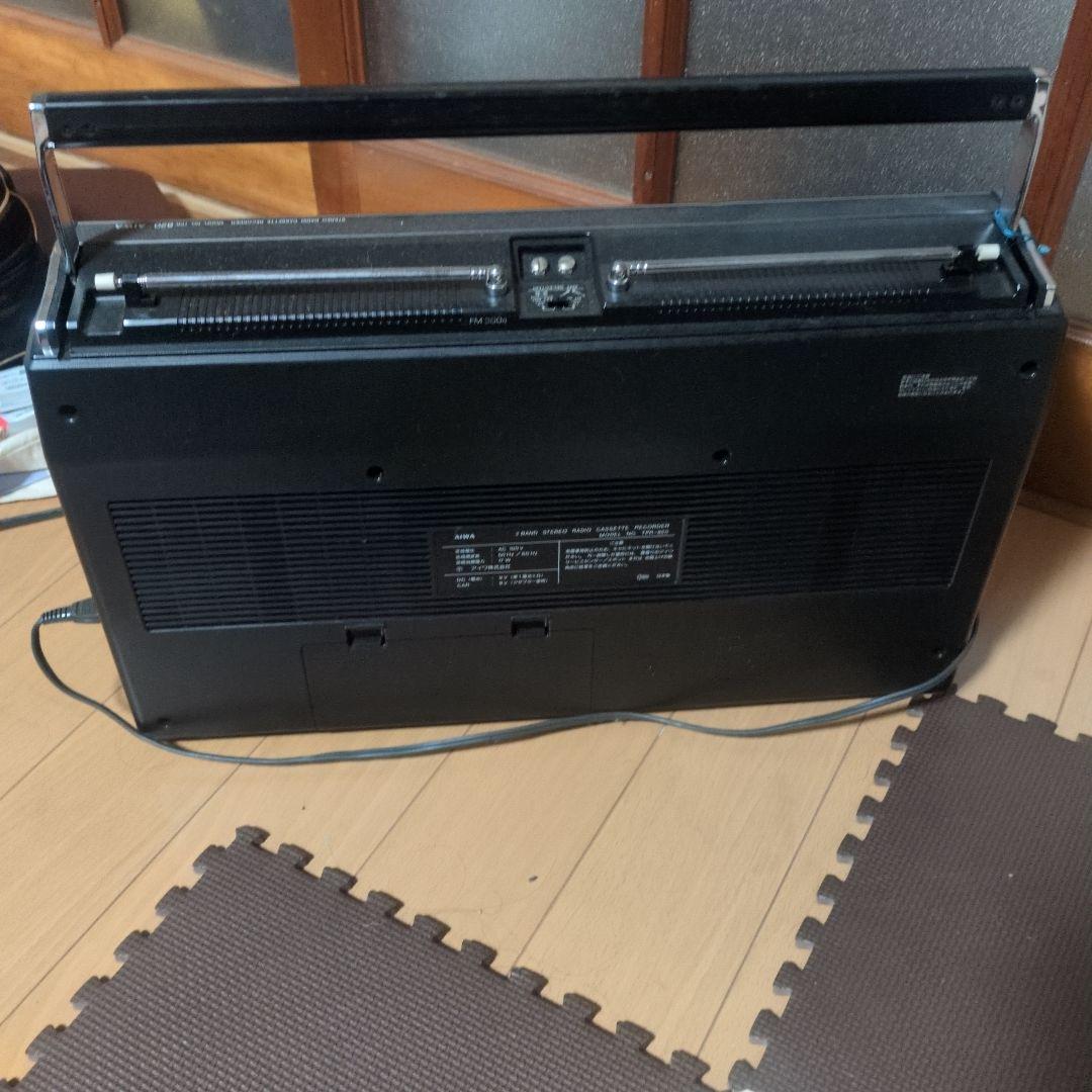 a*a様 AIWA ラジカセ ブラック