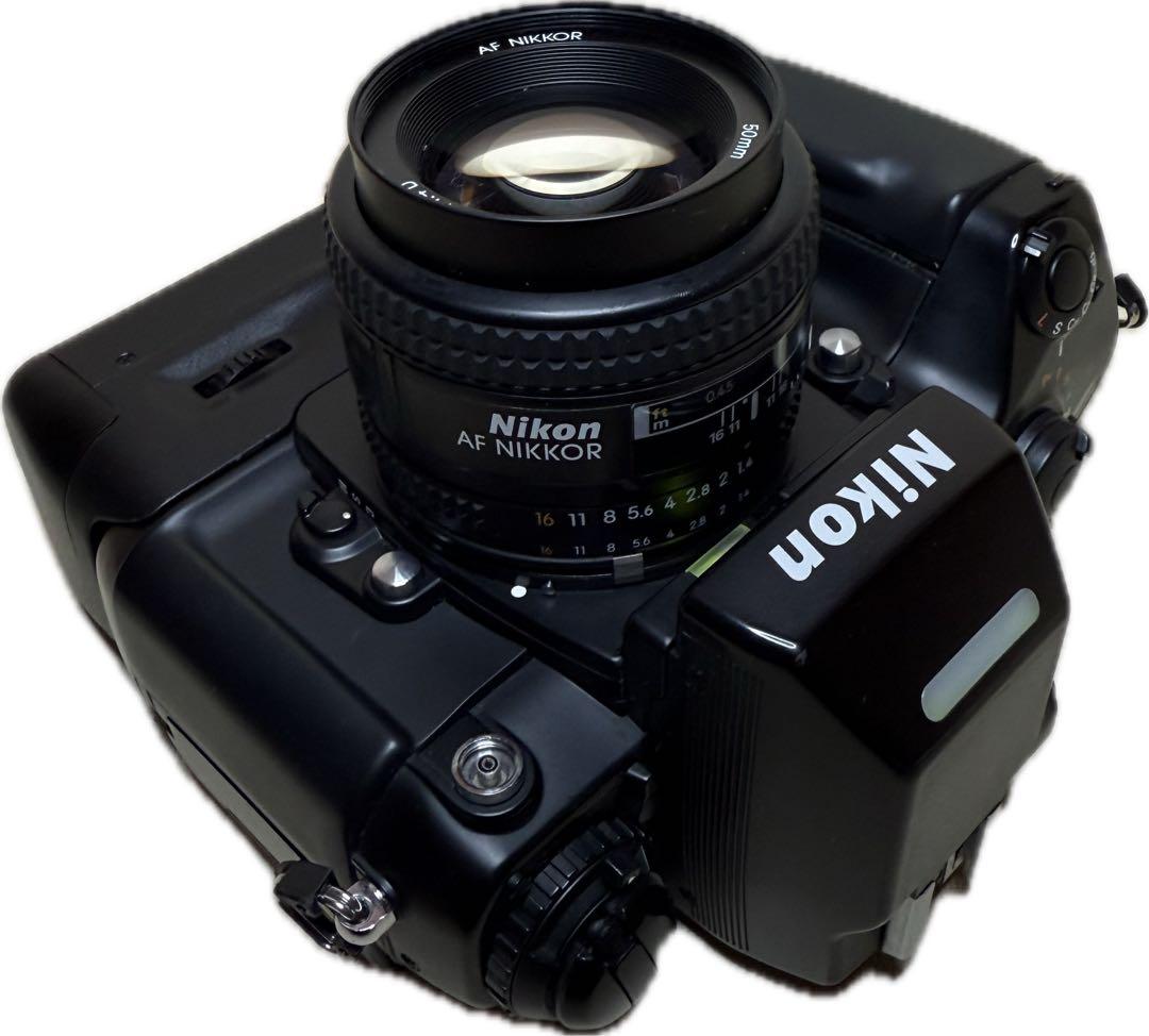 フィルムカメラ Nikon F4E+MF-23+AF NIKKOR 50mm 1:1.4D