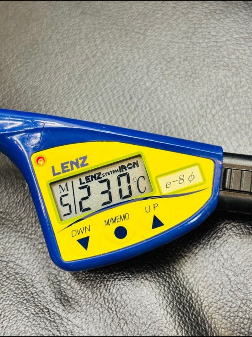 超美品　LENZ 【e-8φ】レンツアイロン丸8㎜　現行モデル　ラバー新品