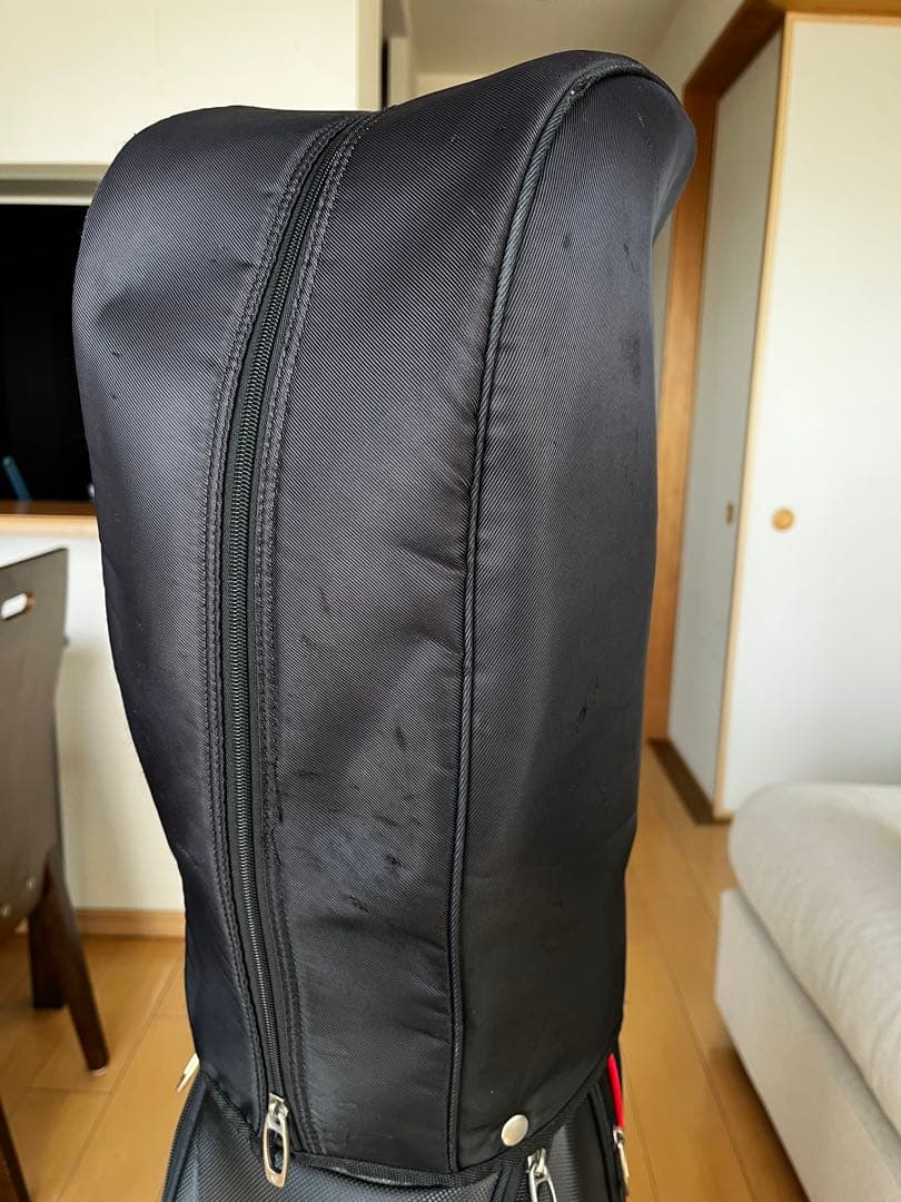 良品テーラーメイド CB KY833トゥルーライト キャディバッグ　9型軽量　黒