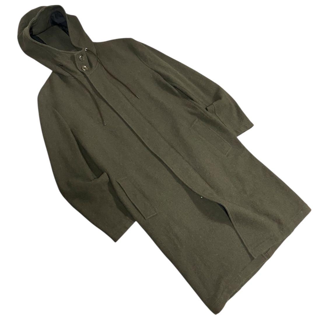 GROUND Y Yohji Yamamoto フードモッズコート ロングコート