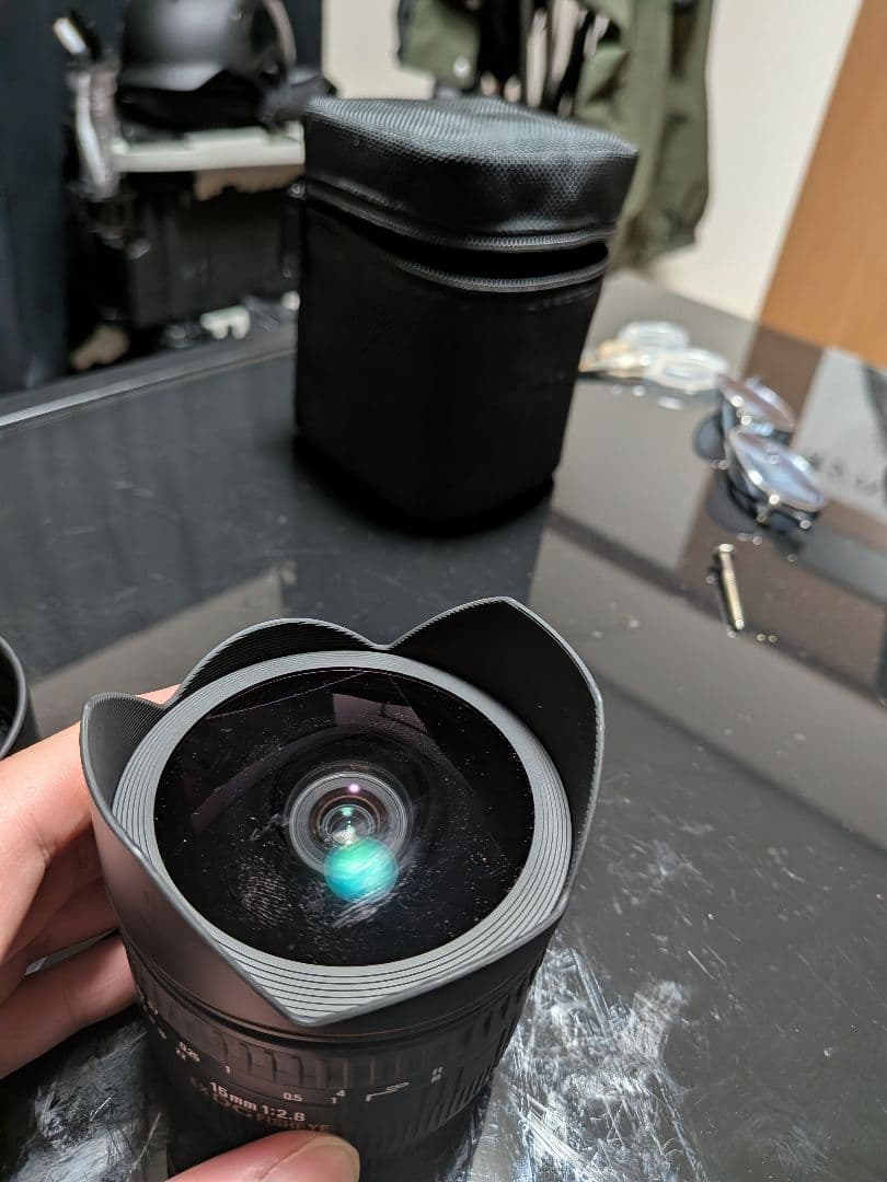 SIGMA 15mm F2.8 EX DG FISHEYE レンズ