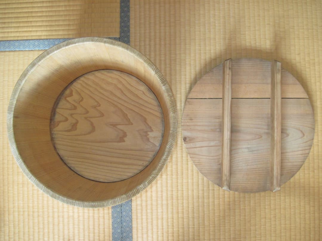 寿司桶2個　おひつ　すり鉢　つゆ入れ　セット