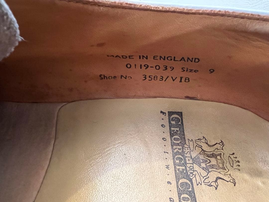 ジョージコックス　ラバーソール　ロック