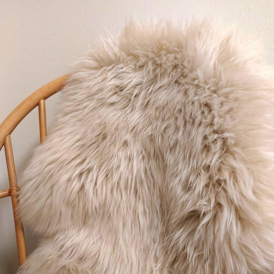 シープスキン　ネイチャーコレクション　ムートン　ラムファー　毛皮カバー