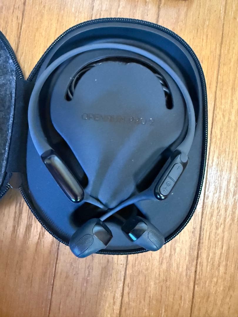 【美品】SHOKZ OpenRun Pro 2（骨伝導イヤホン）ブラック