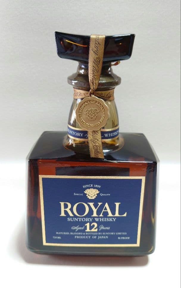 【箱入り未開栓】 12年 サントリーウイスキー 古酒