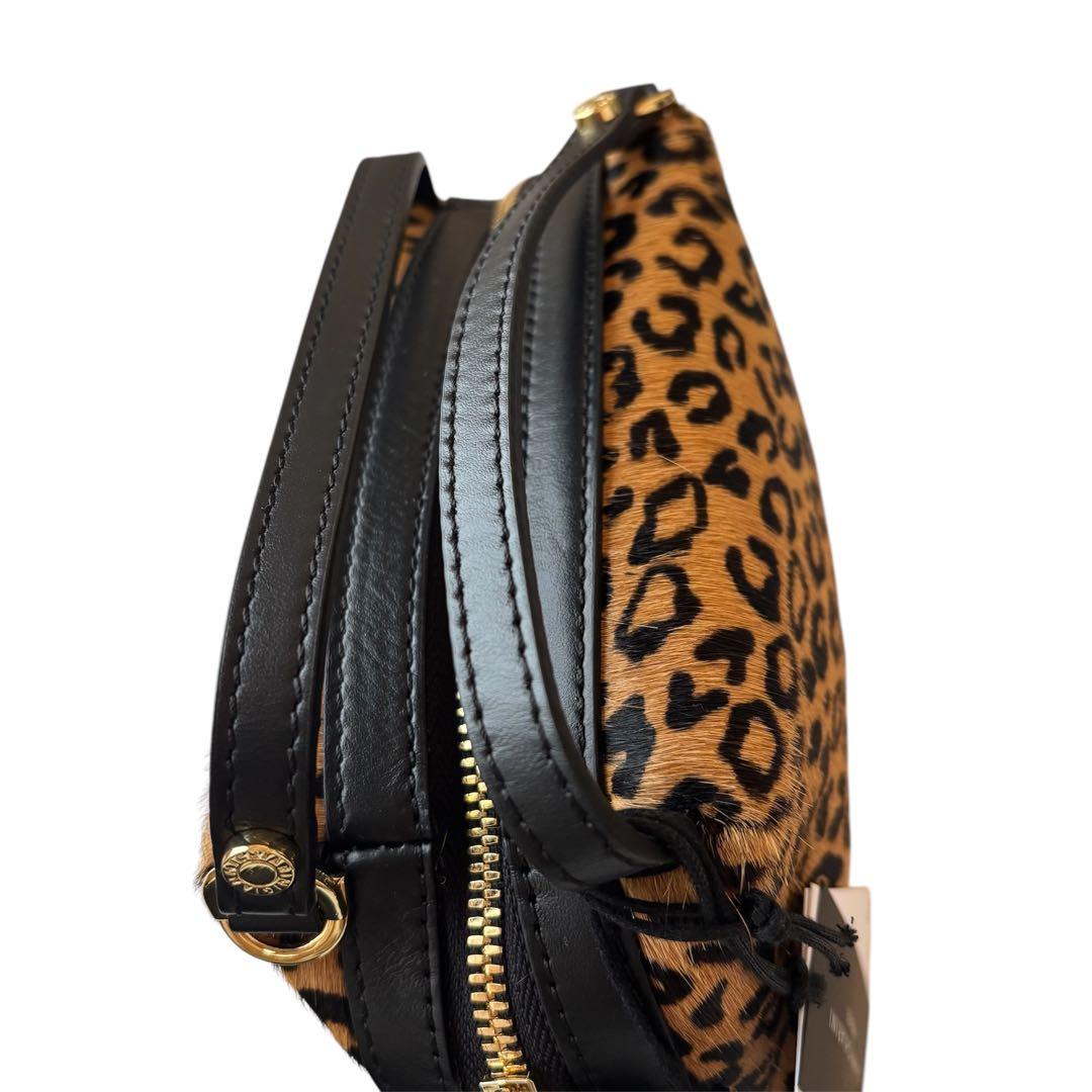 【タグ付き未使用品】ジャンニキアリーニアリファSハラコショルダーバッグ