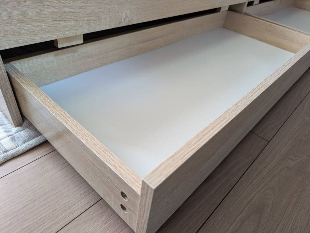 ニトリ　シングル木製ベッドフレーム　2個セット