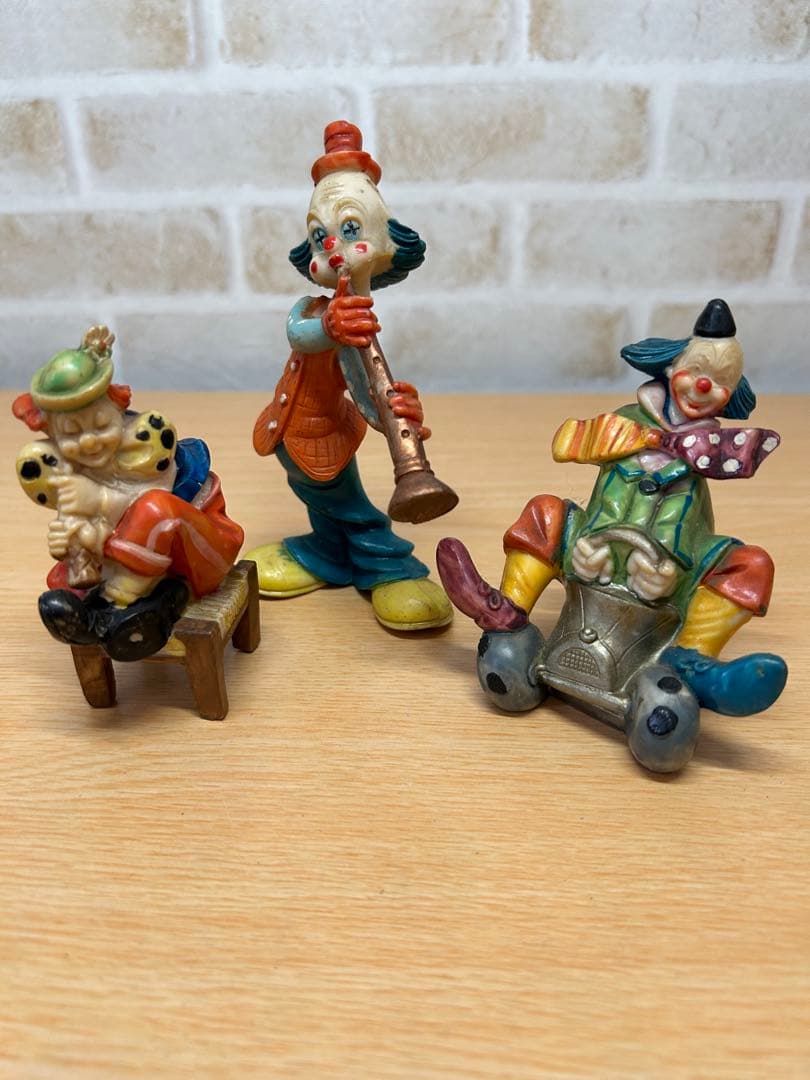 【癒し系】 ピエロ ベビードール ファーマーズ ファミリー 置物 16点