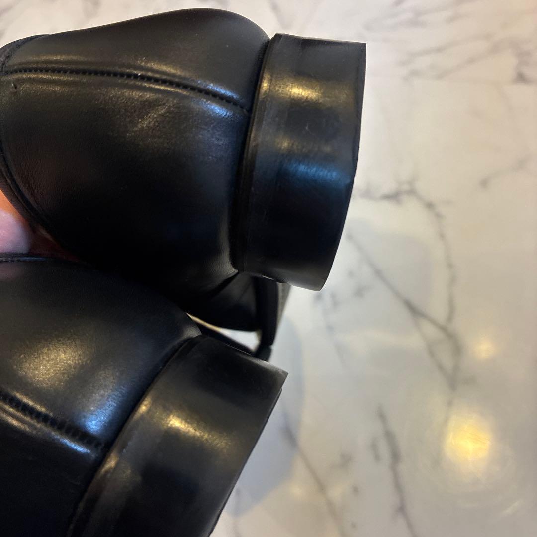 スコッチグレイン HIROKAWA 黒 ローファー