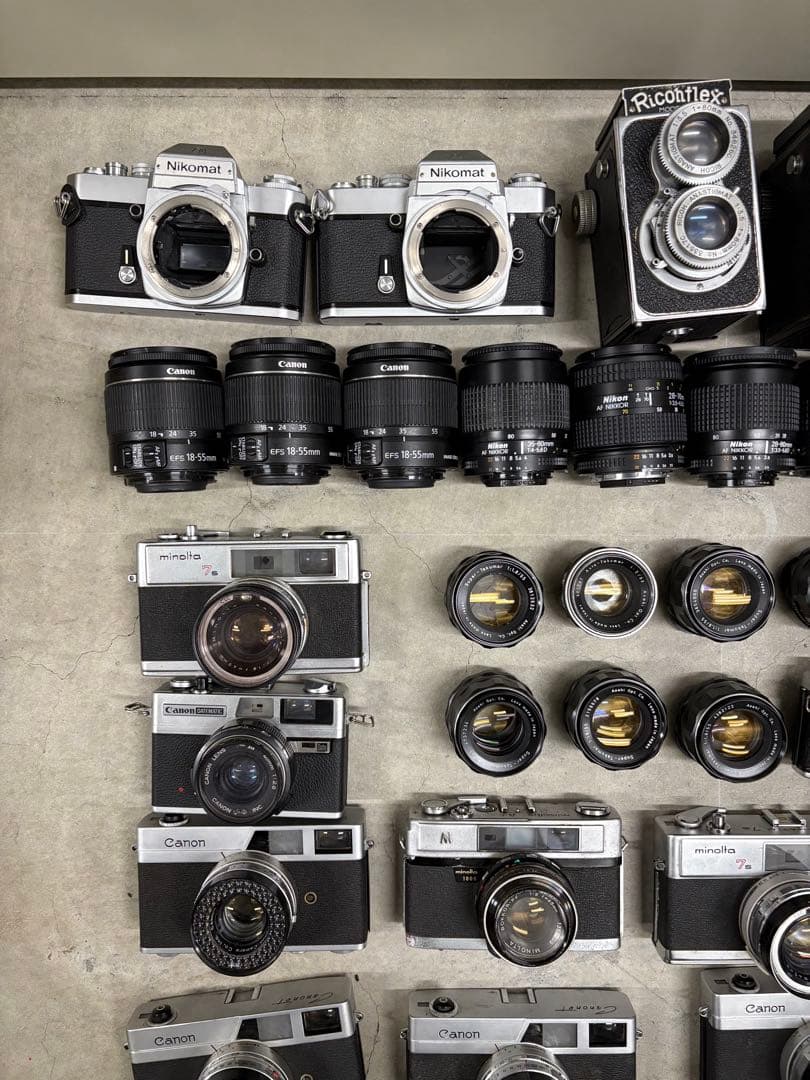 二眼レフ　instax AF NIKKOR EFカメラ　レンズまとめ②