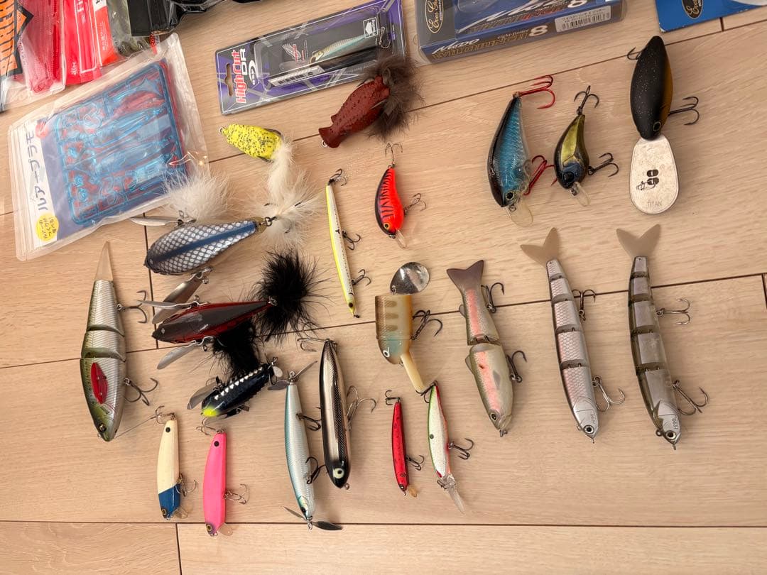 ブラックバス ルアーワームまとめ売り