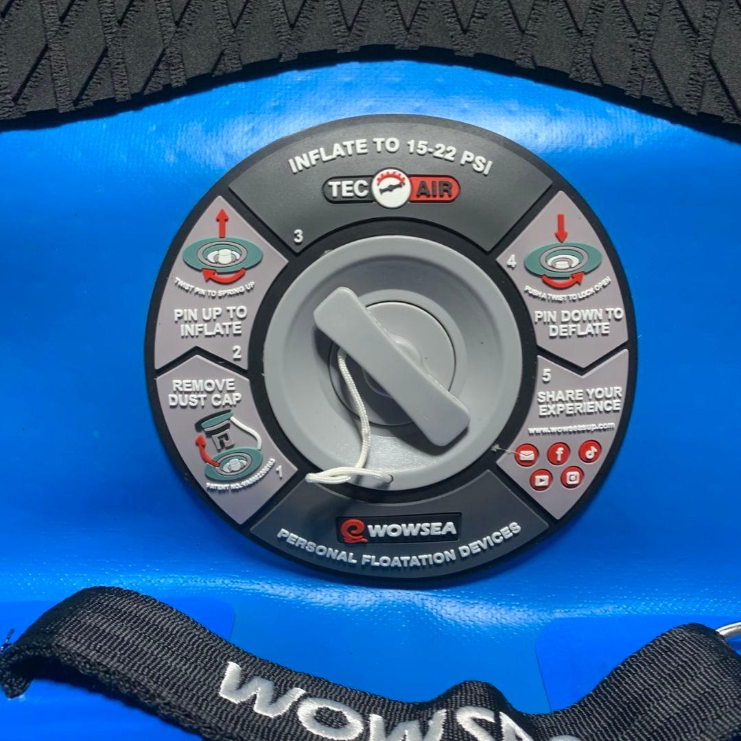 I285\" 現状品 WOWSEA Trophy T1 SUP パドルボード 青