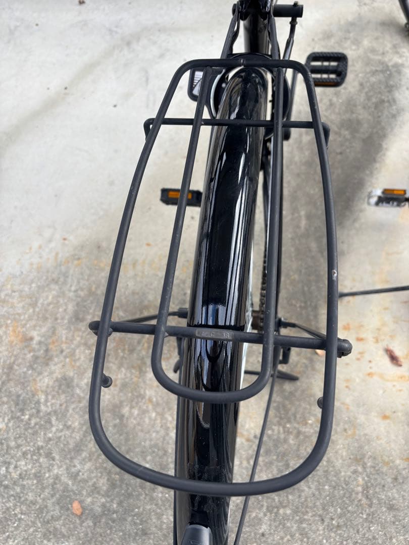 ブラック シティサイクル 自転車　27インチ　直接引取限定！