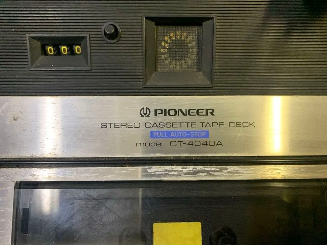 Pioneer CT-4040A カセットテープデッキ　ジャンク