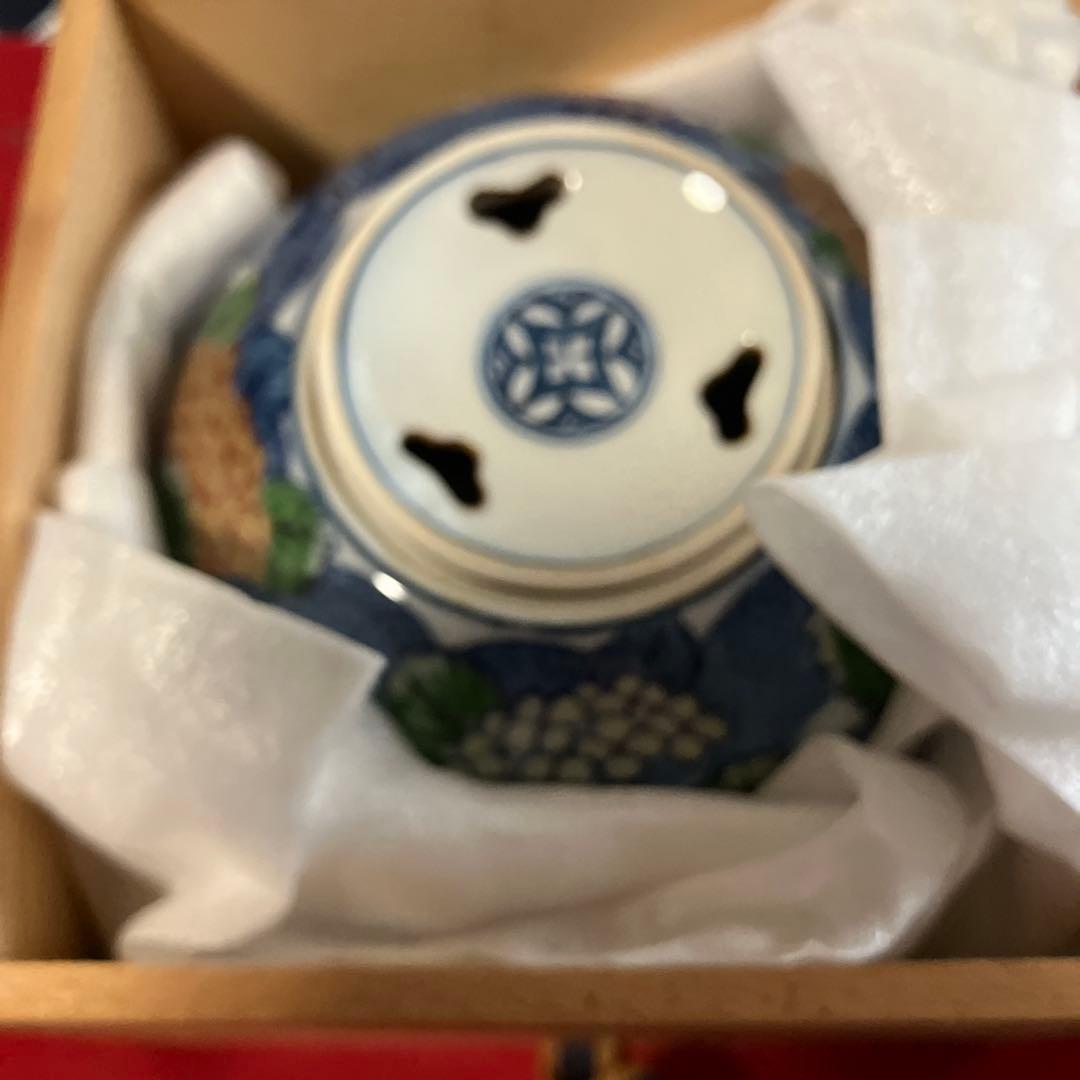 m*a様 村上玄輝　香炉 蓋付き　紫陽花