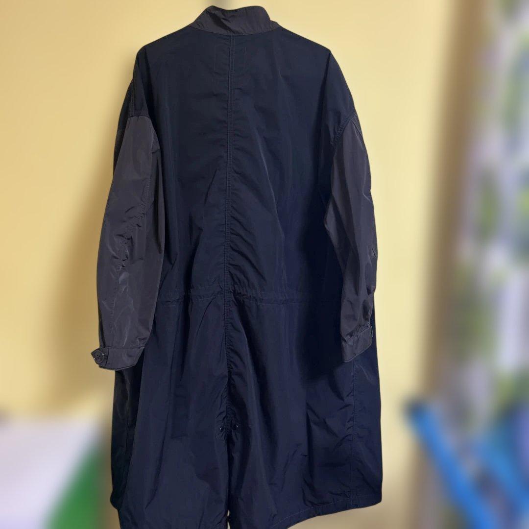 BEAMSBOY SOLOTEX M-65パーカー カラー:ブラック2トーン