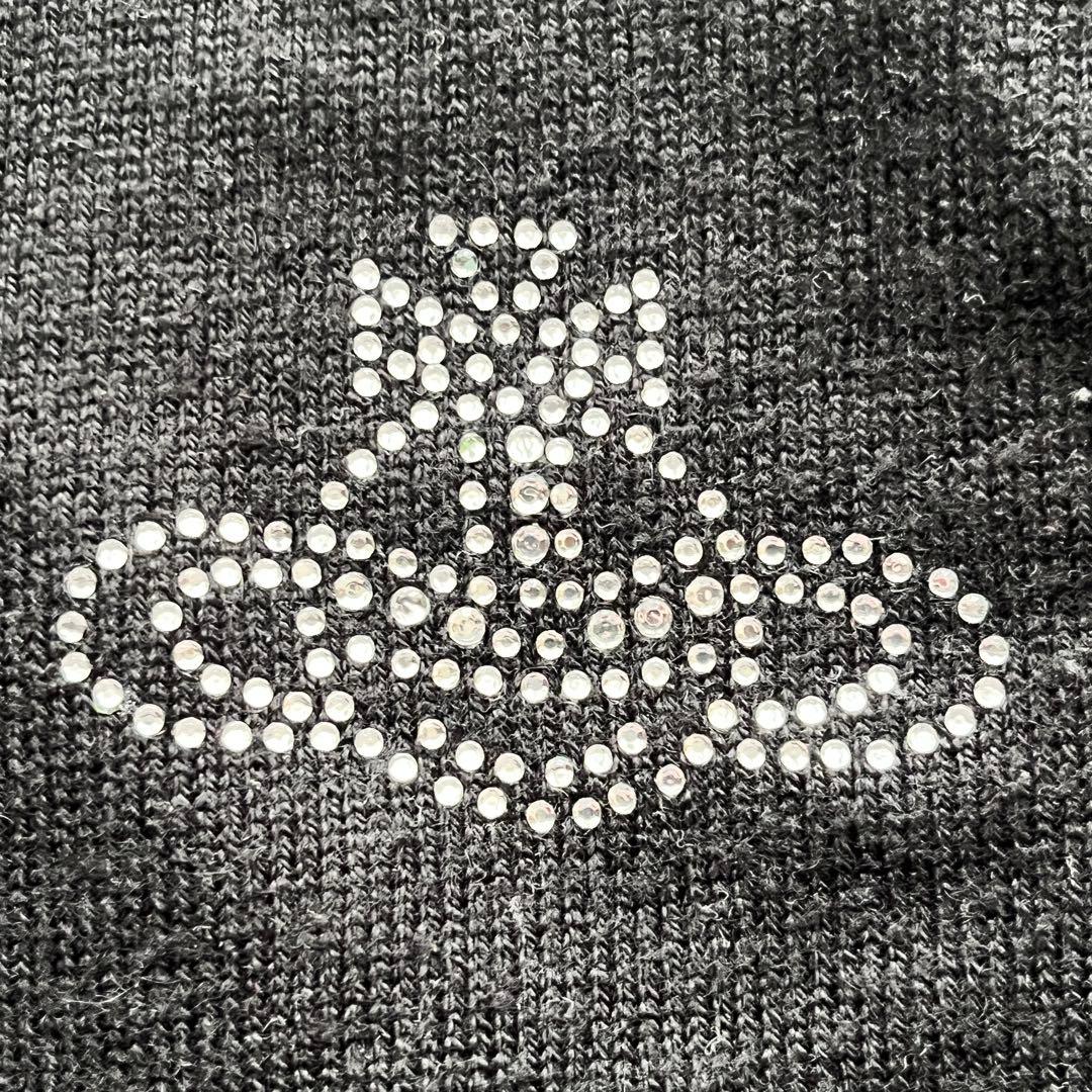 ヴィヴィアンウエストウッド ロングニットカーディガン オーブ ストーン ロゴ