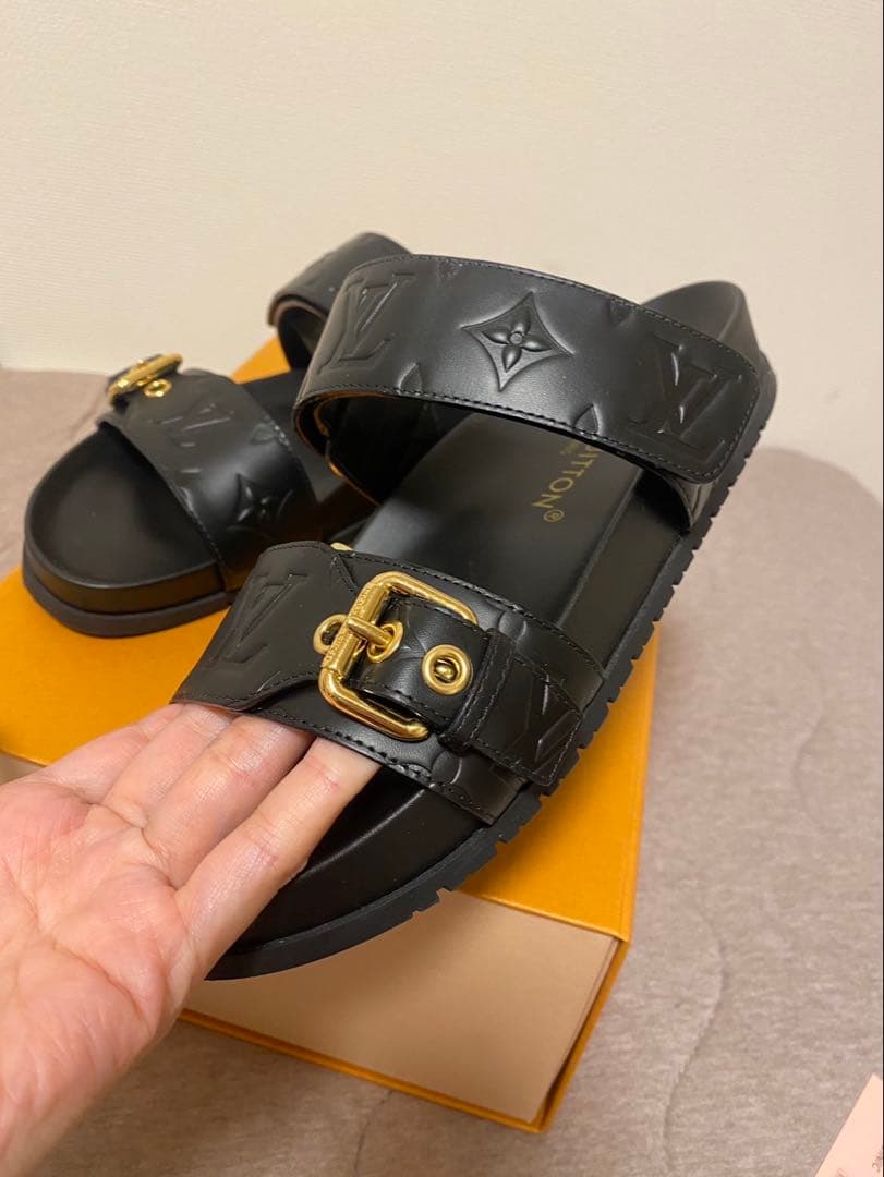 ルイヴィトン　ボンディアラインミュール