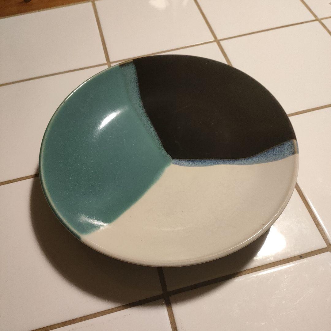 お値下げ　中井窯　３色　８寸皿