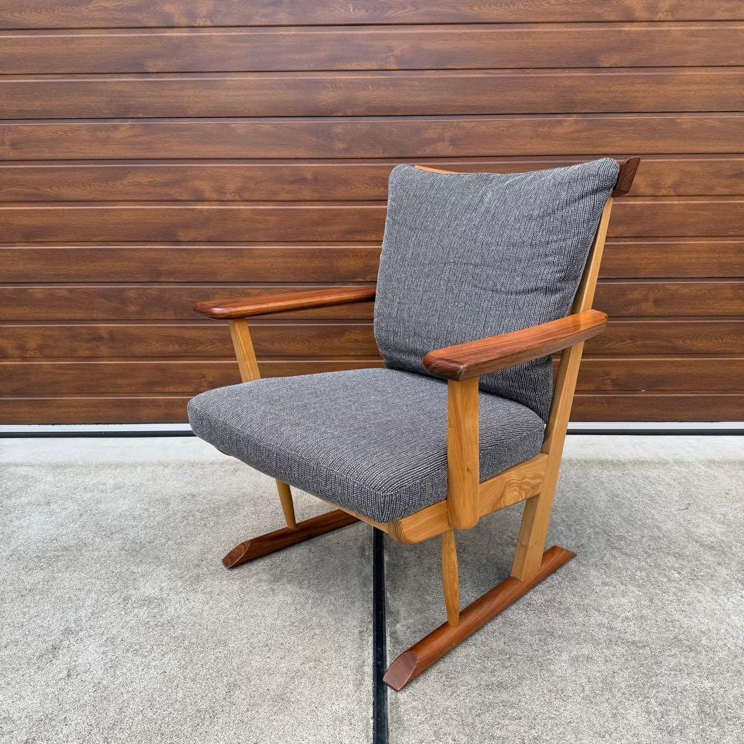 美品 NAGANO INTERIOR ナガノインテリア 1人掛けソファ