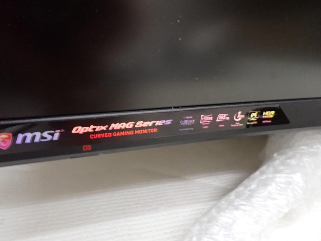 MSI ゲーミングモニターOptix MAG272C 3CA5 27インチZ-E