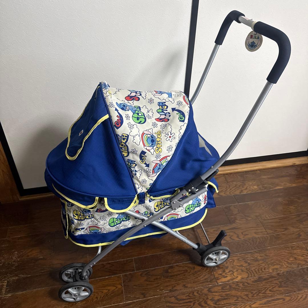 ペットバギーカー ペットカート スティッチ ペットパラダイス ディズニー 犬