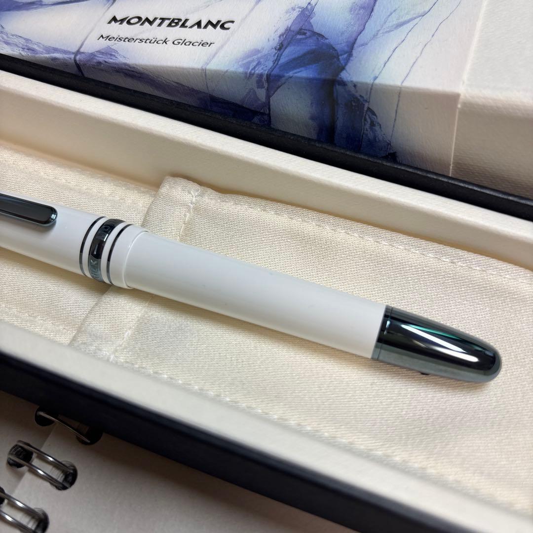 新品 モンブラン マイスターシュテュック グレイシャー クラシック F 万年筆