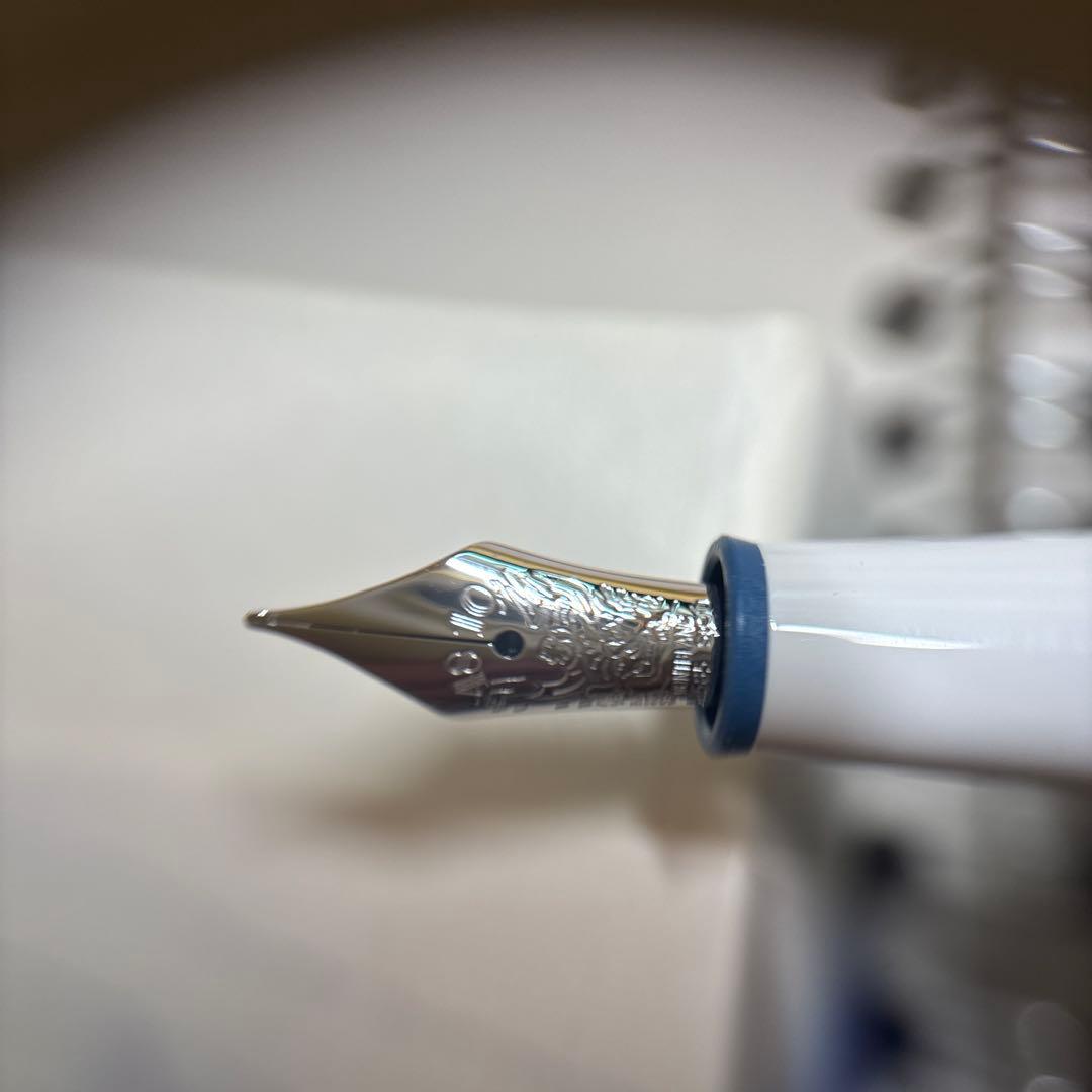 新品 モンブラン マイスターシュテュック グレイシャー クラシック F 万年筆