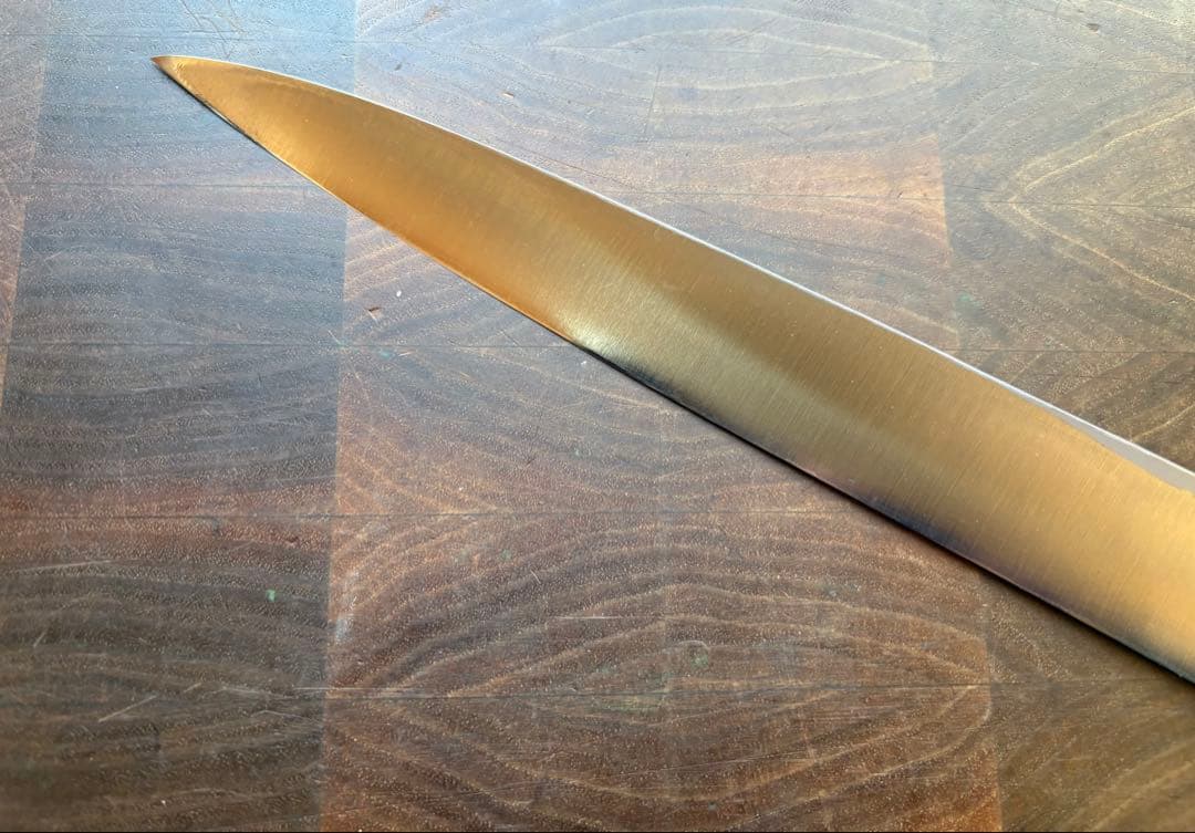 正本　築地　霞　秀　青鋼　柳刃　270mm 9寸　包丁　刺身　和包丁　本職