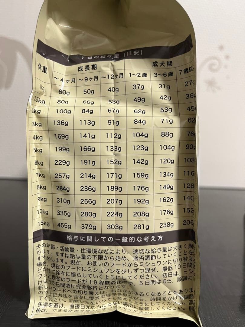 MISHONE プレミアムフード 1kg ３個セット割引