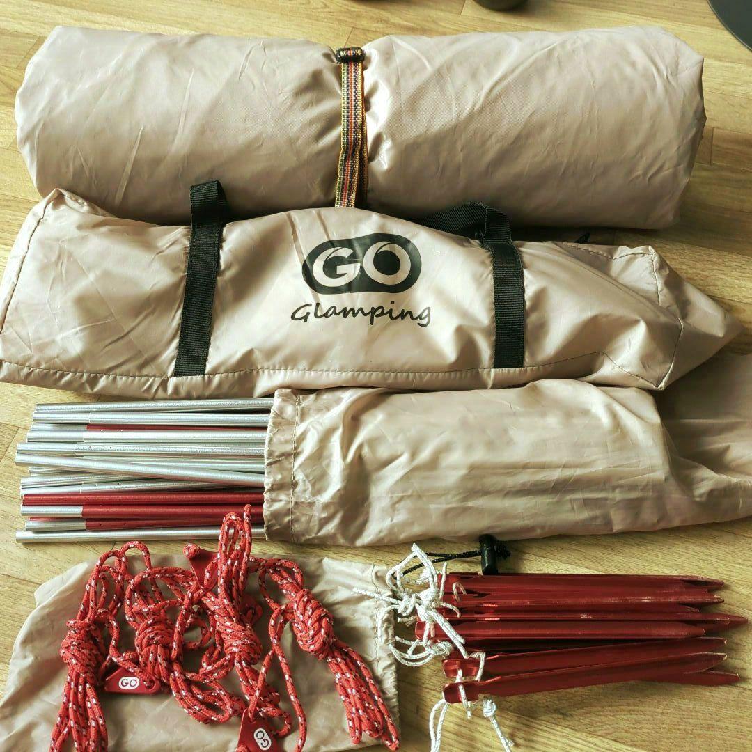 GOGlamping STARRYアルミツーリングドームテント ベージュテント