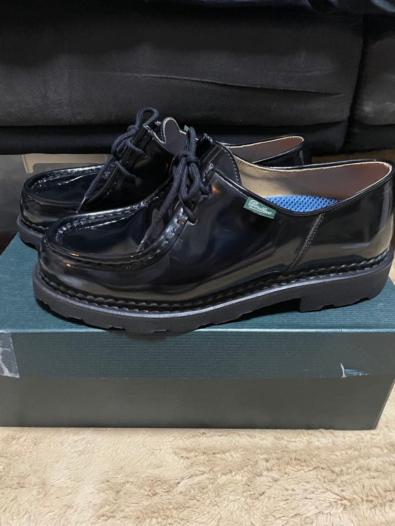 Paraboot MICHAEL-GLOSS NOIR パラブーツ 24.5cm