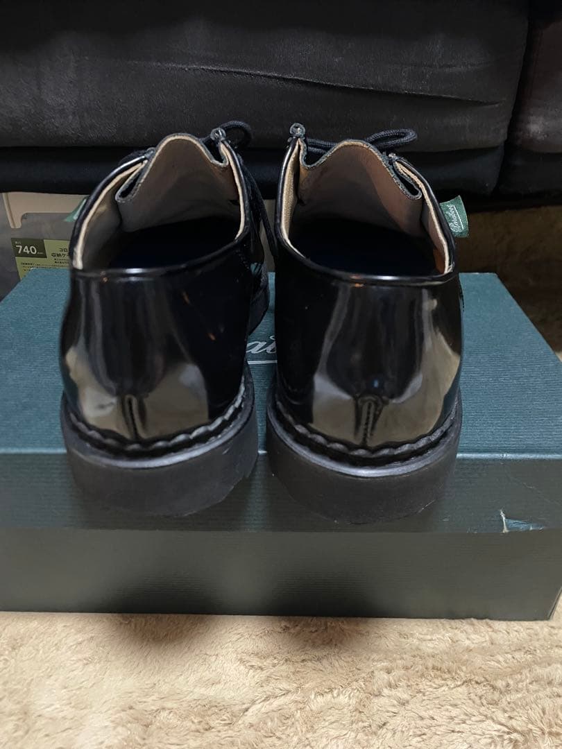 Paraboot MICHAEL-GLOSS NOIR パラブーツ 24.5cm