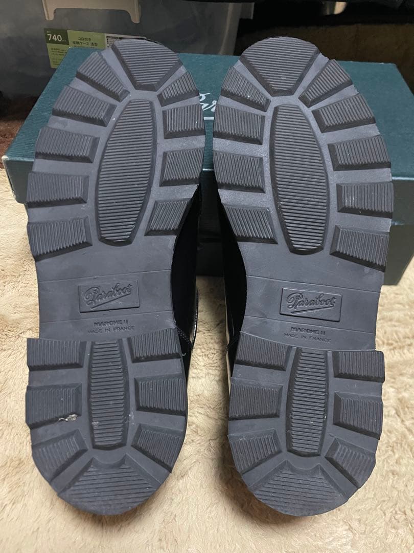 Paraboot MICHAEL-GLOSS NOIR パラブーツ 24.5cm