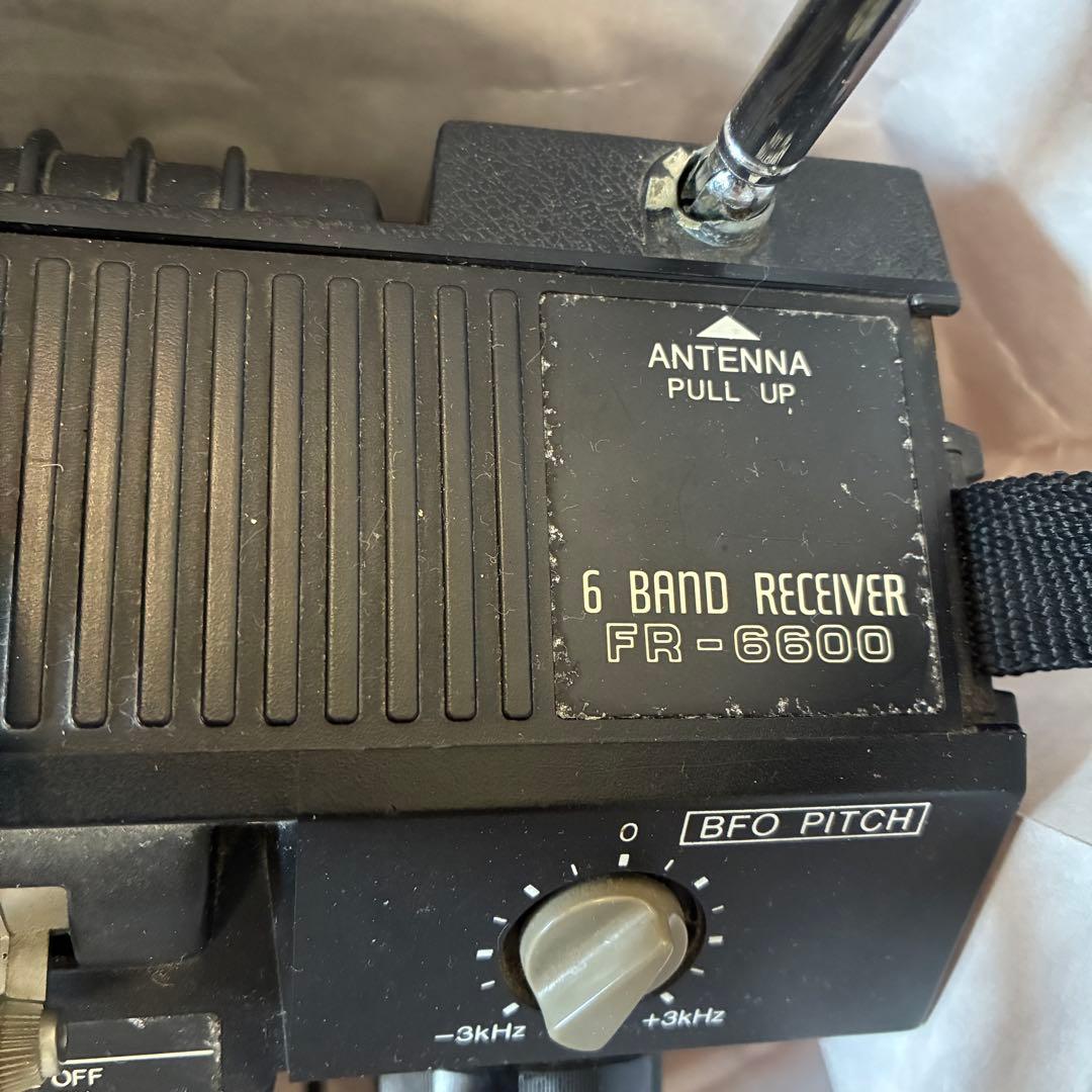 【ジャンク】Victor ラジオ FR-6600 短波受信機 FM受信可能