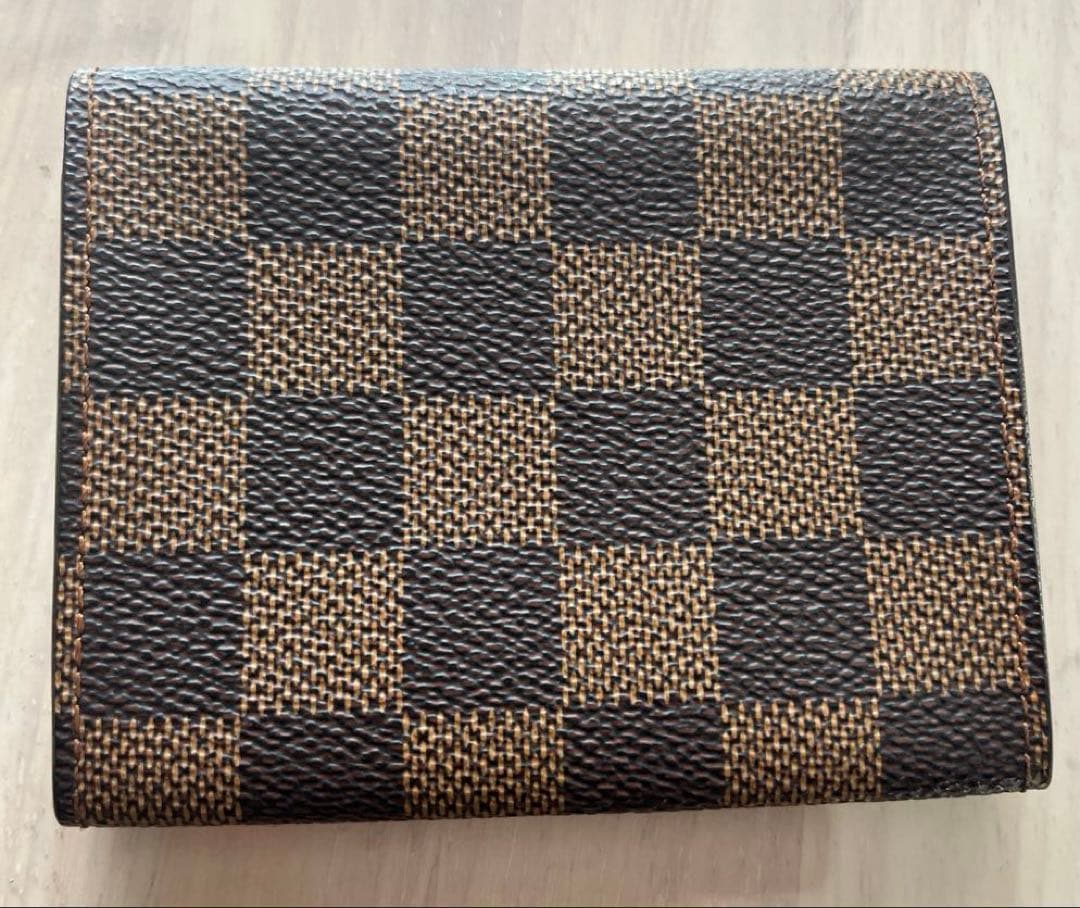 【美品・箱付き】ルイヴィトン ダミエ 名刺入れ　カードケース