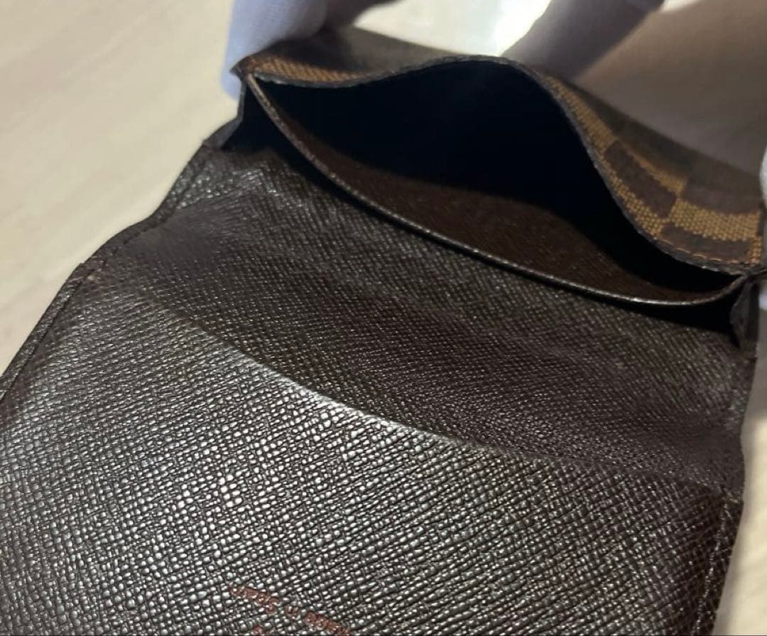 【美品・箱付き】ルイヴィトン ダミエ 名刺入れ　カードケース