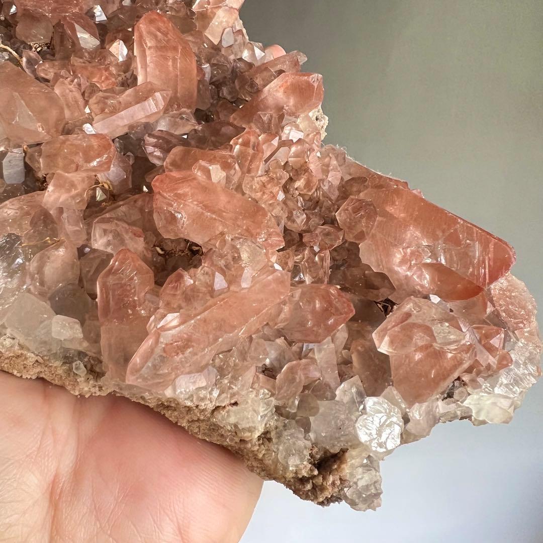 鬼激レア　BIGサイズ　ストロベリーレムリアン　ディアマンティーナ産　クラスター