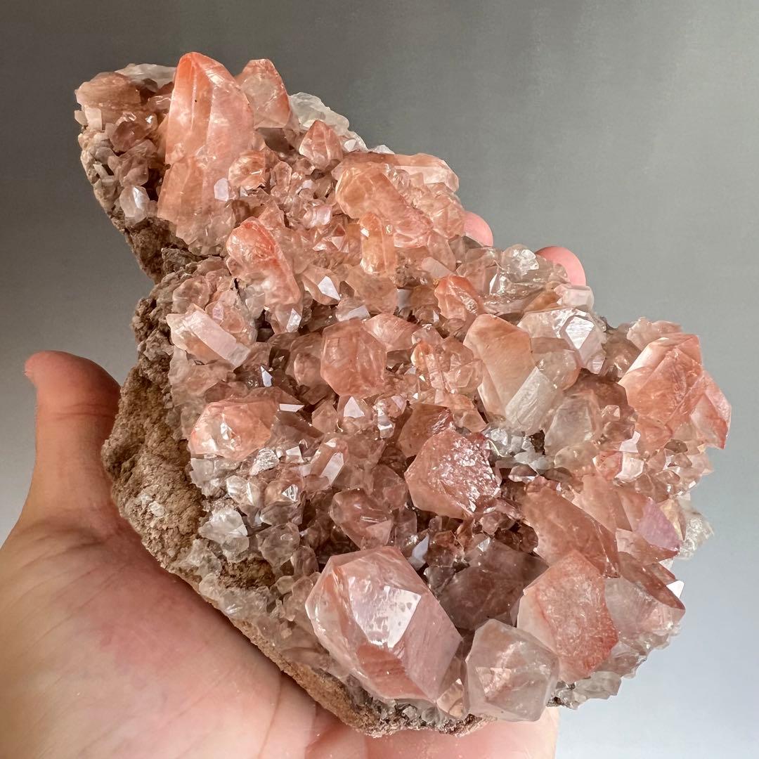 鬼激レア　BIGサイズ　ストロベリーレムリアン　ディアマンティーナ産　クラスター