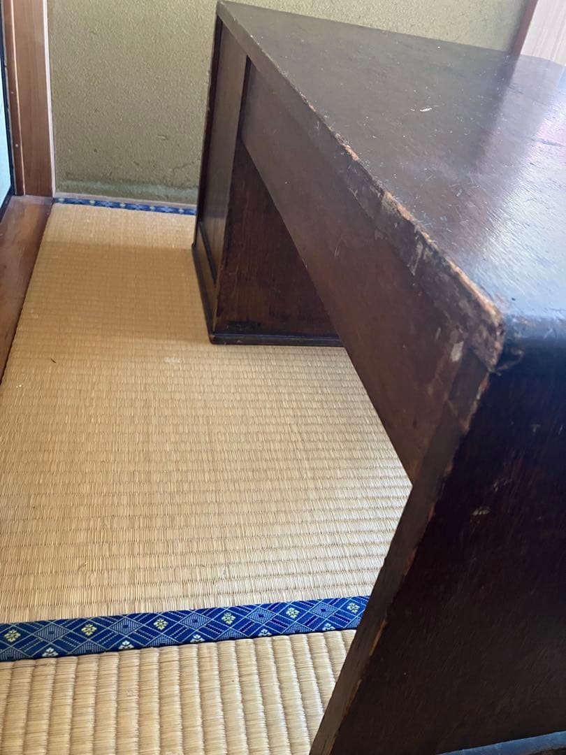 文机 インテリア 昭和レトロ アンティーク 当時物 勉強机 インテリア