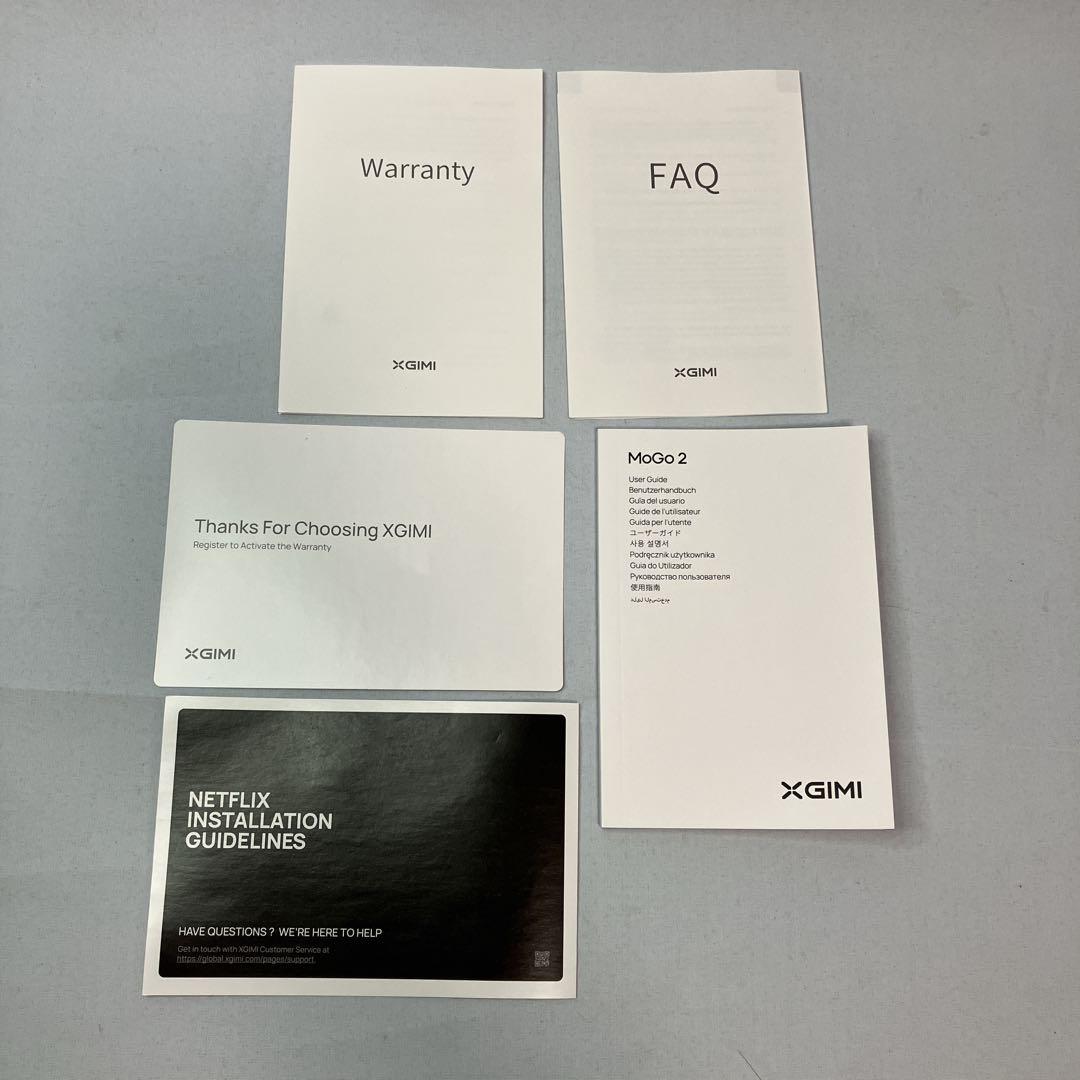 ≪極美品≫XGIMI MoGo2 プロジェクターAndroid TV11.0搭載