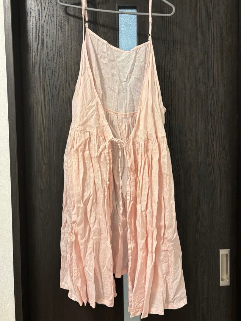 ネストローブ　サクラ染めリネンキャミチュニック